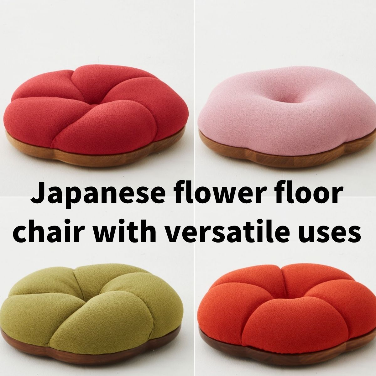 Japanese-Style Versatile Cushion - Suitable for Zabuton, Wall Decor, and Chair Backrest