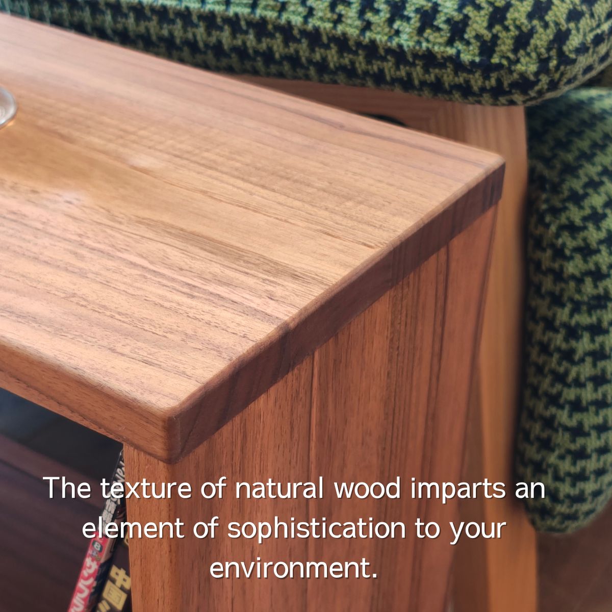 Oka|Solid Wood Side Table — Japanese Craftsman-Built, Fully Assembled