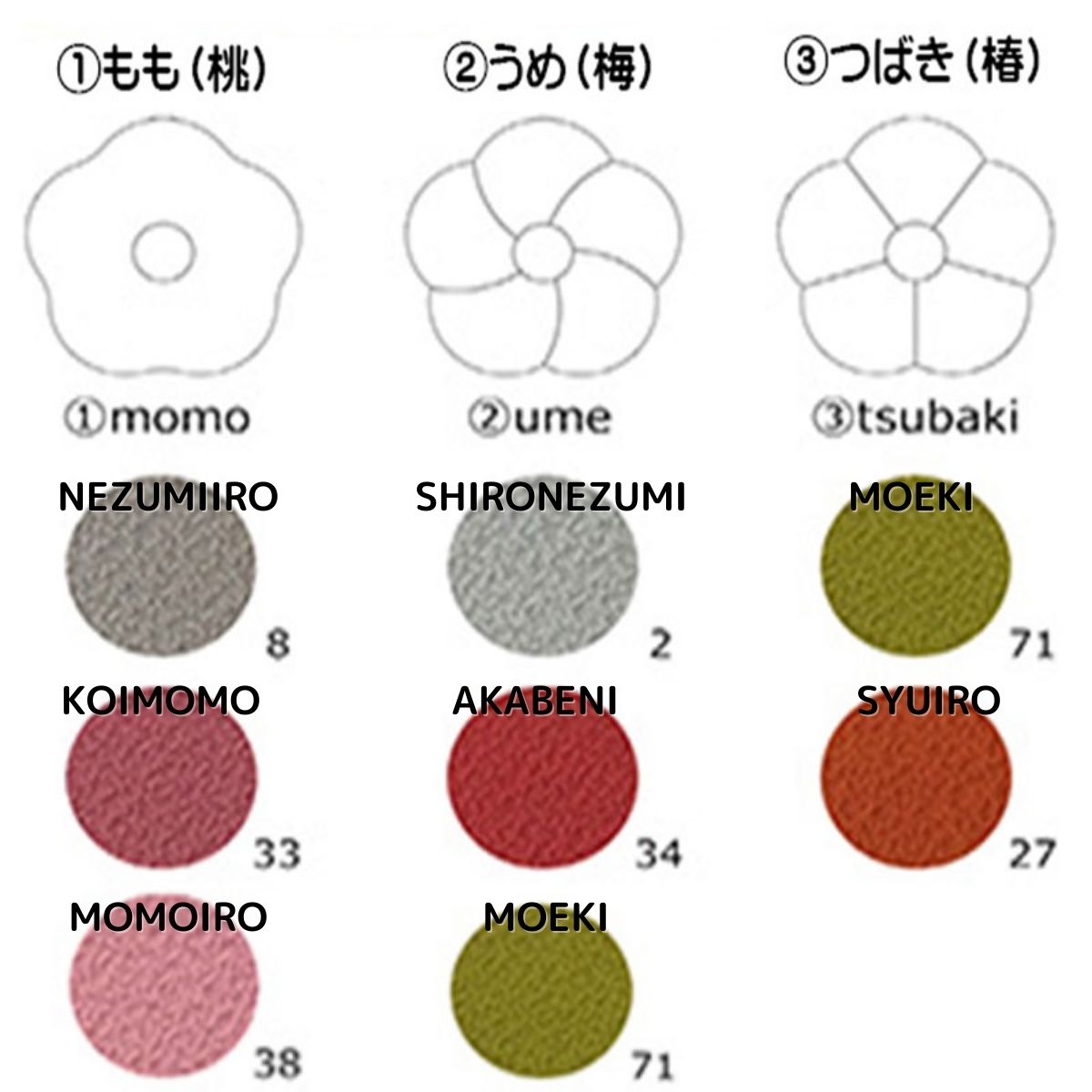 Japanese Floral Motif Floor Cushion
