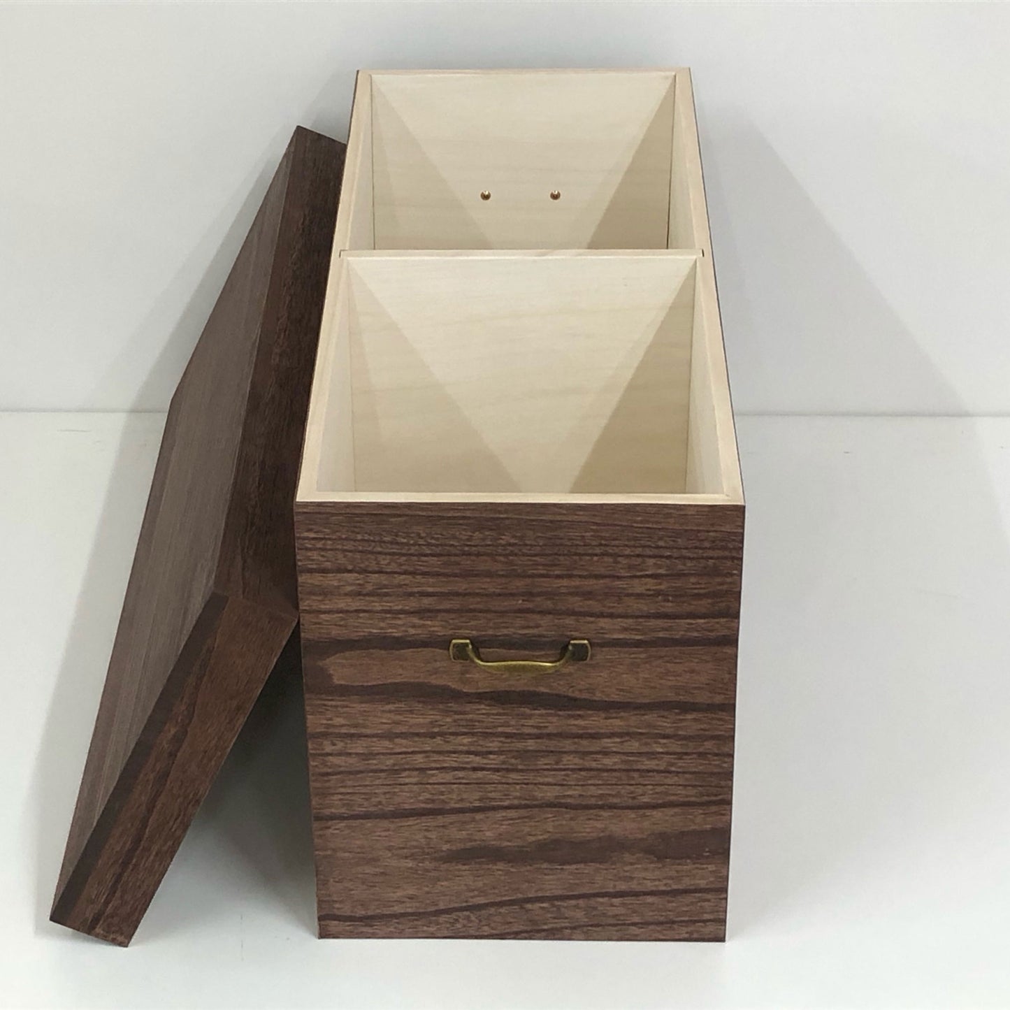 Rectangular type paulownia stool storage box W29.5"(75cm)