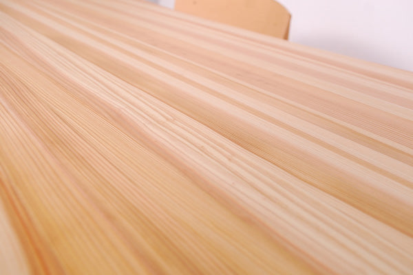 Japanese cedar clover shaped dining table