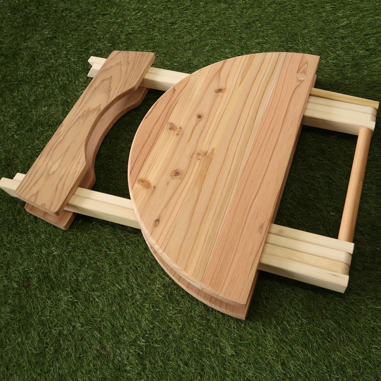Japanese Hita Cedar Folding Table 60cm
