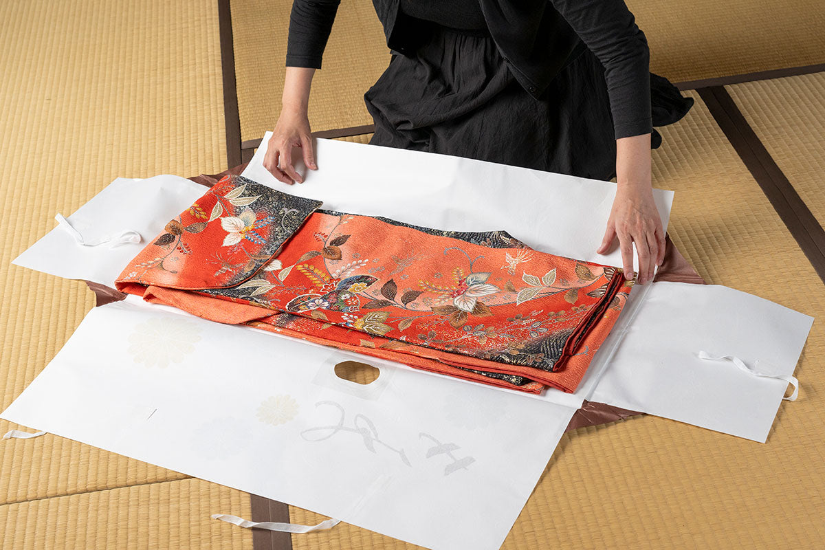 How to Fold a Kimono After Use