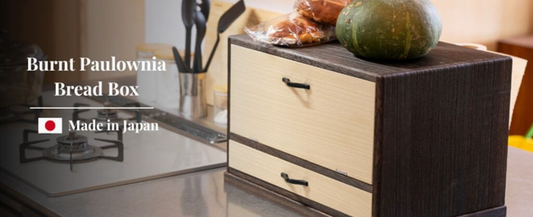 The Art of Japanese Kitchen Storage: Our Burnt-Paulownia Box Launches on Kickstarter