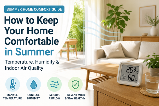 How to Keep Your Home Comfortable in Summer: Temperature, Humidity & Indoor Air Quality