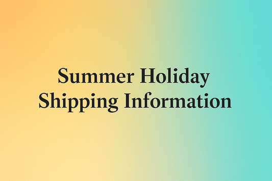 Notice of Summer Holiday Shipping Schedule