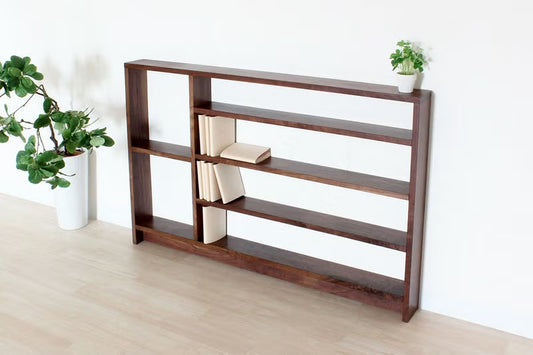 Labook Slim Solid Wood Shelf – Custom Sizes & Wood Options