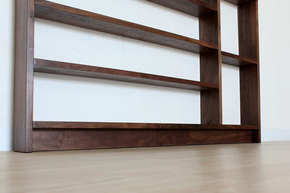 Labook Slim Solid Wood Shelf – Custom Sizes & Wood Options