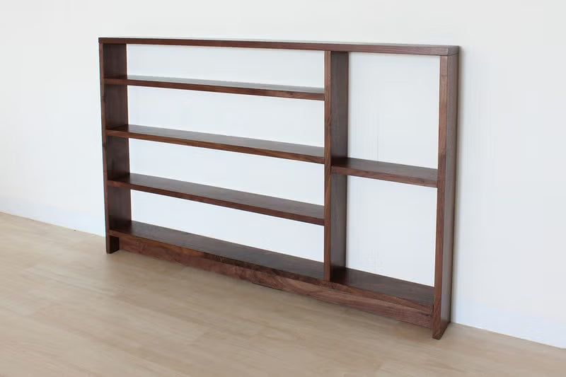 Labook Slim Solid Wood Shelf – Custom Sizes & Wood Options