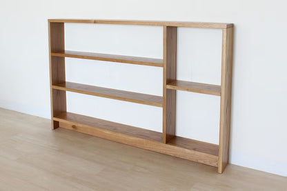 Labook Slim Solid Wood Shelf – Custom Sizes & Wood Options