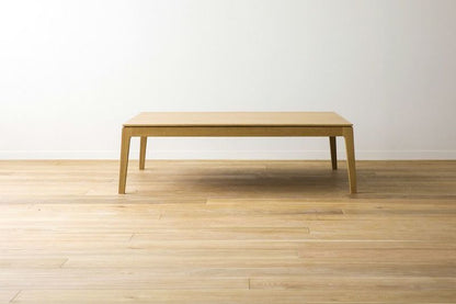 Minimalist Japanese Furniture.Mol Low Table (43.3"/51.2" - 110cm/130cm, Oak/Walnut)