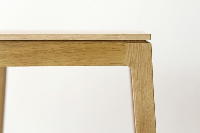 Minimalist Japanese Furniture.Mol Low Table (43.3"/51.2" - 110cm/130cm, Oak/Walnut)