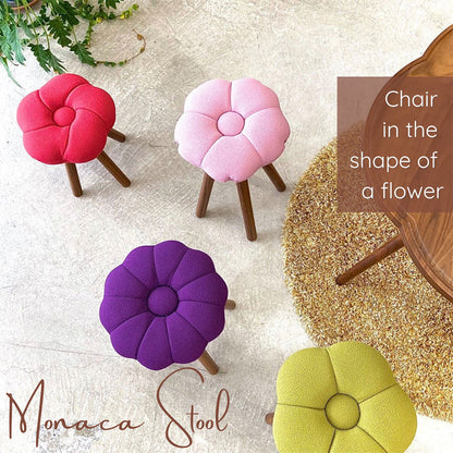 MONACA stool that looks like Japanese sweets, sakura, cute