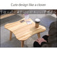 Japanese cedar mini table 120cm wide,Japanese Wood,curved shape