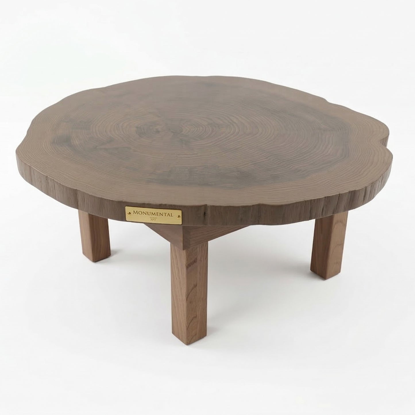 Japanese Cedar Tree Ring Chabudai Table