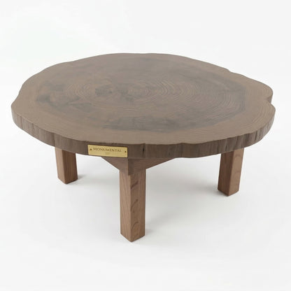Japanese Cedar Tree Ring Chabudai Table