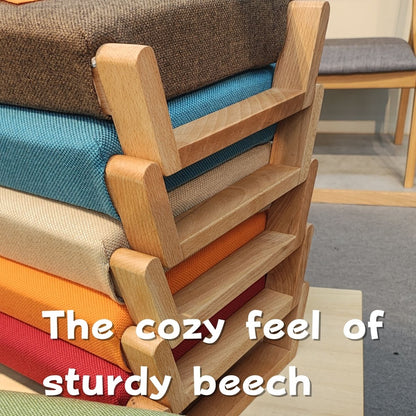 ZAGAKU Floor Chair | Washable, Stackable, Low-VOC | Made in Ōkawa, Japan