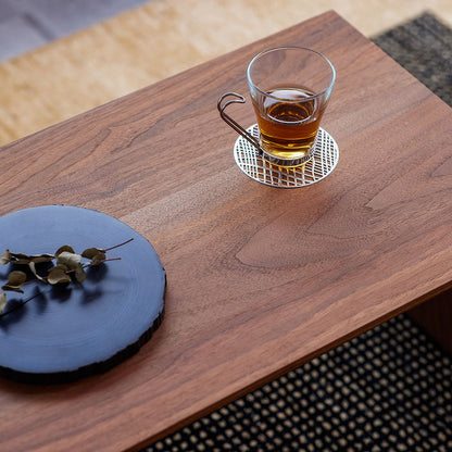 Japanese-Made 2-Way Solid Wood Coffee Table