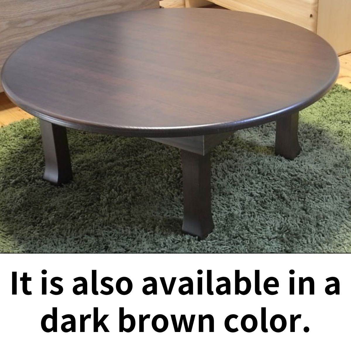 Safe and Sustainable Round Dining Table