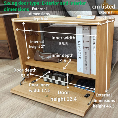 Oka｜Solid Wood Side Table — Japanese Craftsman-Built, Fully Assembled
