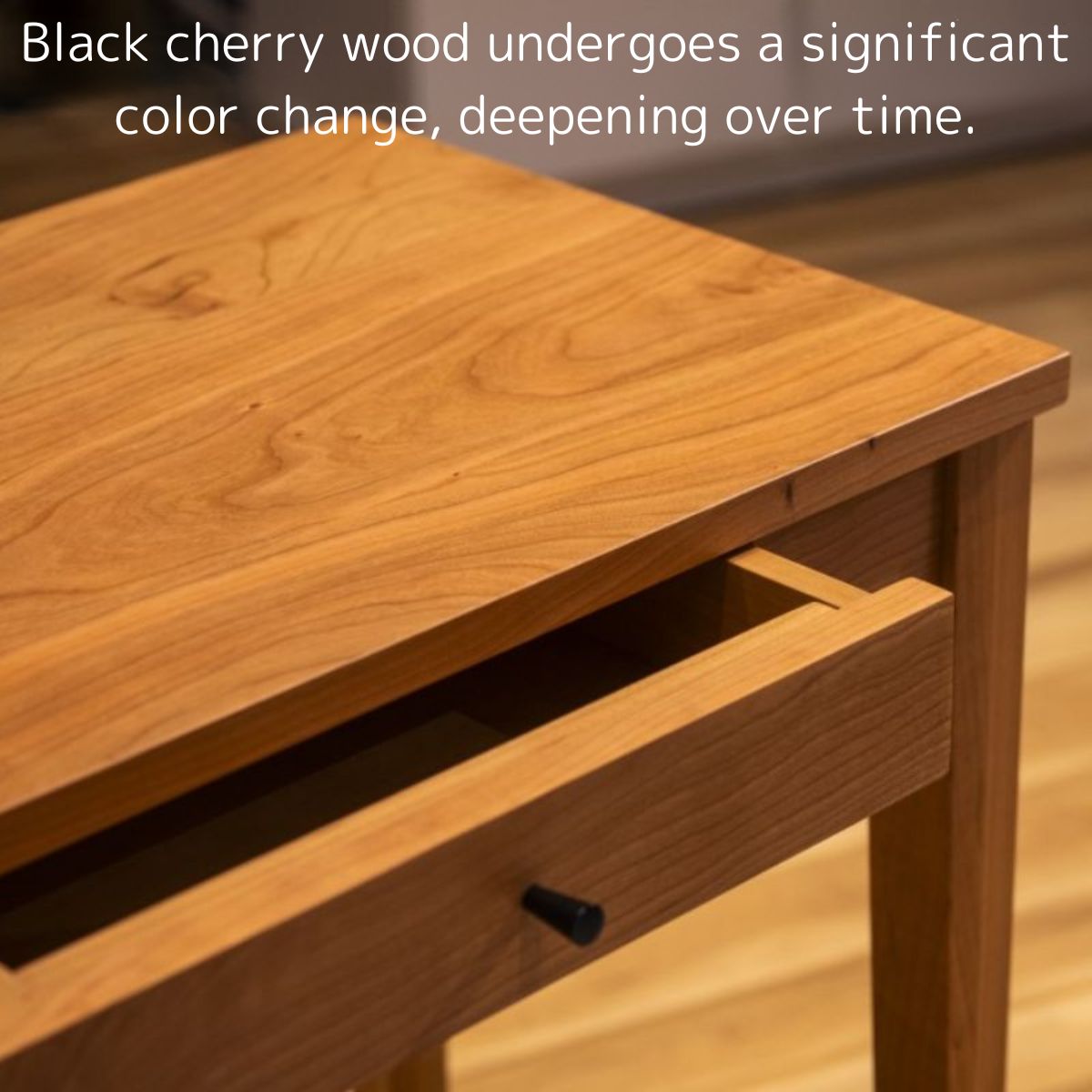 Black Cherry Solid Wood Console Table – Perfect for Your Entryway