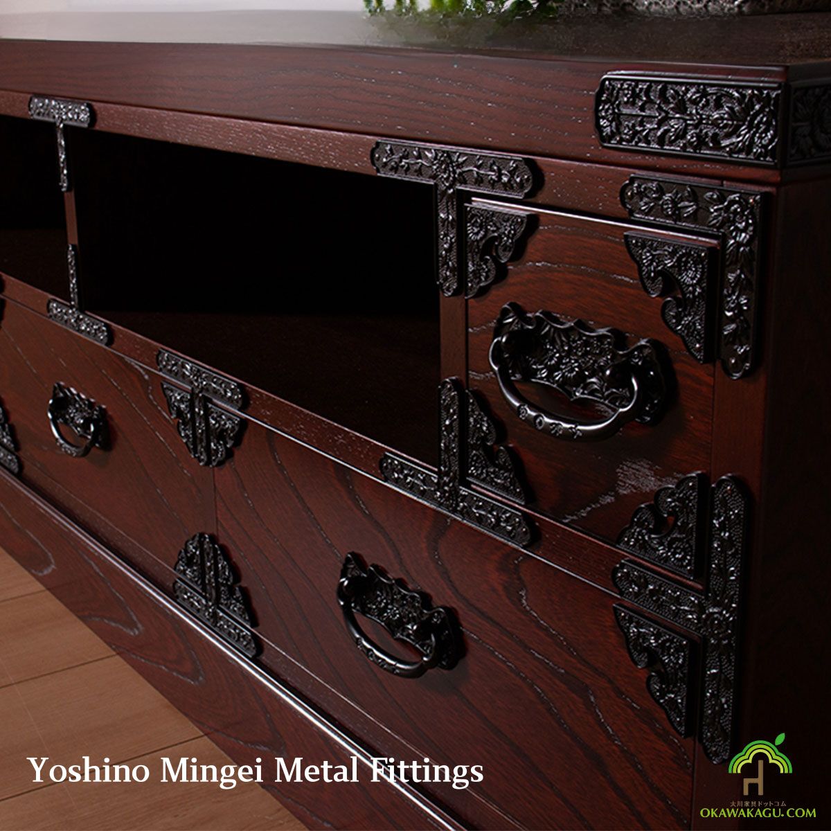 【Yoshino Mingei Keyaki Wood】Timeless Japanese Craftsmanship in a TV Stand