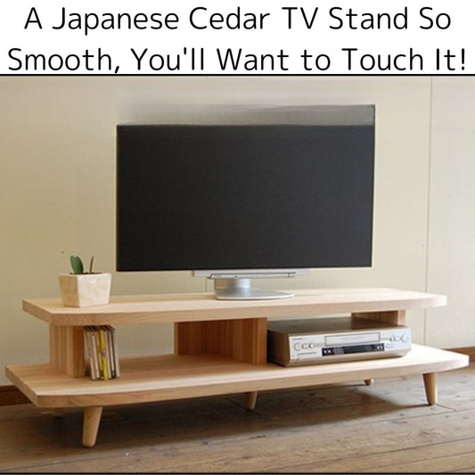 Eco-Friendly Cedar TV Stand: A Cozy Addition to Your Home