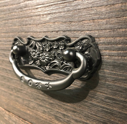 Burnt Solid Wood Chest of Drawers – Storage Cabinet Botan