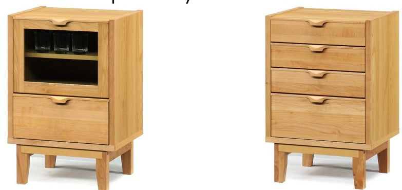 Stylish Storage with Beautiful Solid Wood Handles