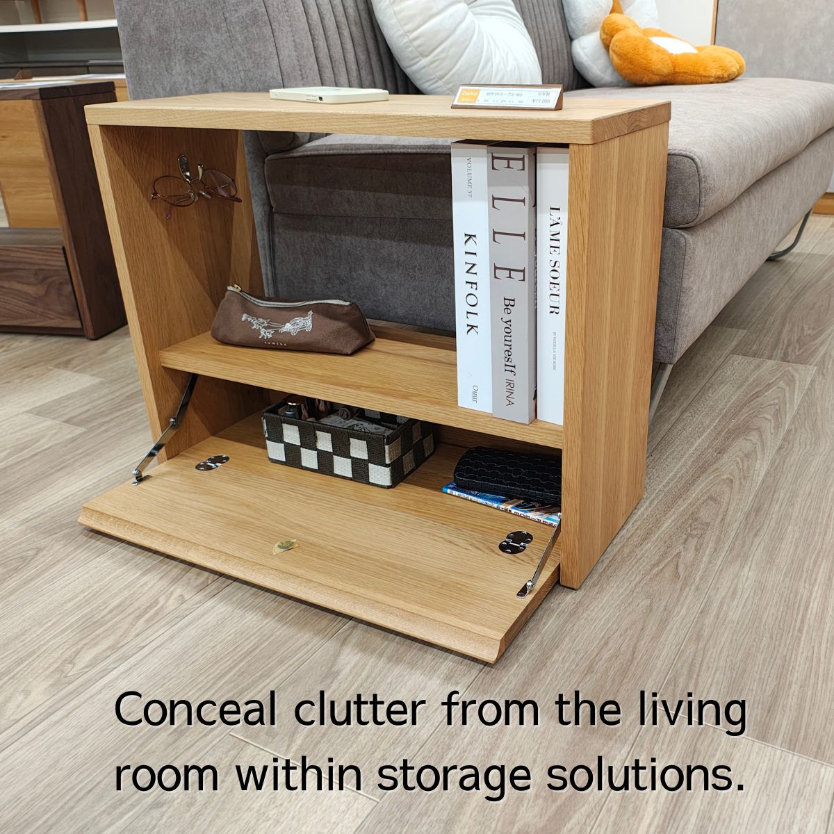 Oka｜Solid Wood Side Table — Japanese Craftsman-Built, Fully Assembled