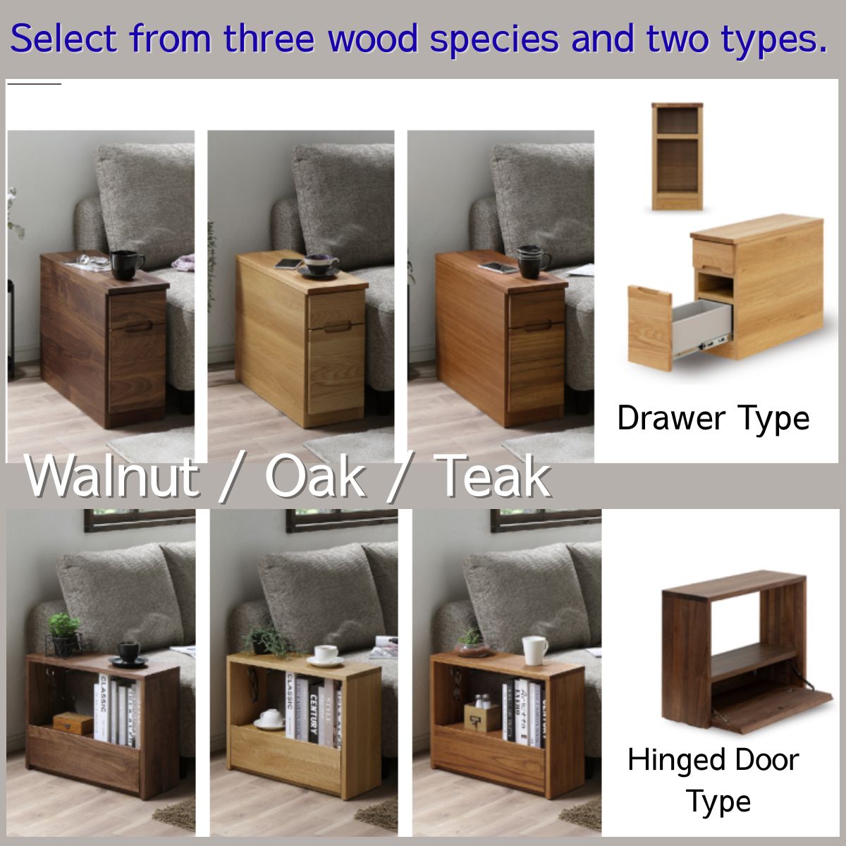 Oka｜Solid Wood Side Table — Japanese Craftsman-Built, Fully Assembled