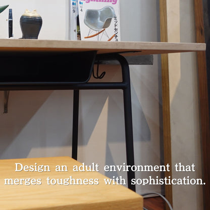 Banco Mortex Table – Crafted Texture for Authentic Interiors