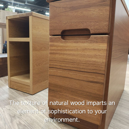 Oka｜Solid Wood Side Table — Japanese Craftsman-Built, Fully Assembled
