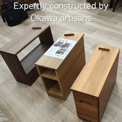 Oka｜Solid Wood Side Table — Japanese Craftsman-Built, Fully Assembled