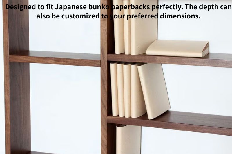 Labook Slim Solid Wood Shelf – Custom Sizes & Wood Options