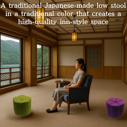 A Low Stool Inspired by Traditional Japanese Sweets