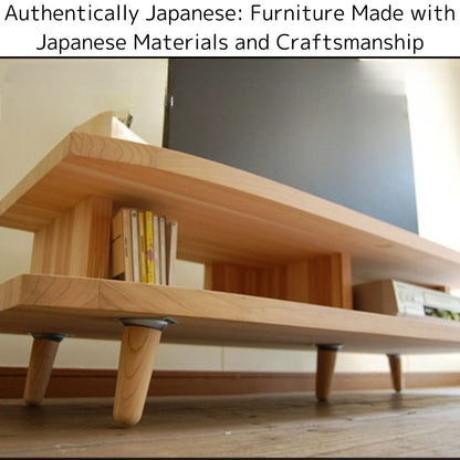 Eco-Friendly Cedar TV Stand: A Cozy Addition to Your Home