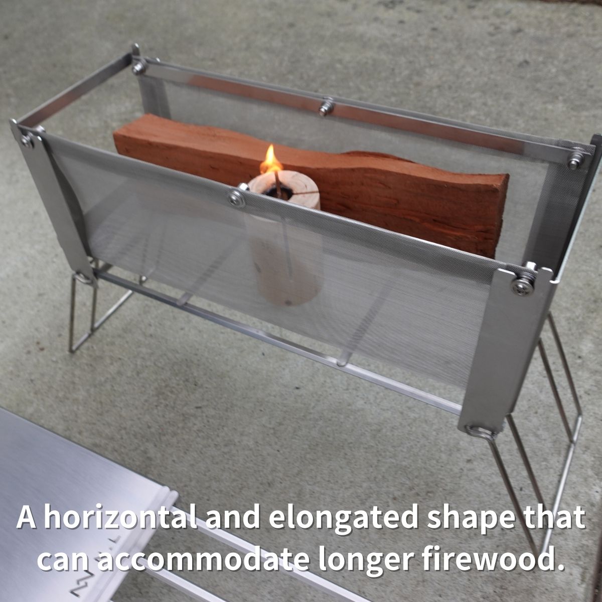 Norinori Life Yoko Naga Mesh Fire Pit - Nori Nobu Ironworks