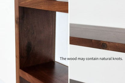 Labook Slim Solid Wood Shelf – Custom Sizes & Wood Options