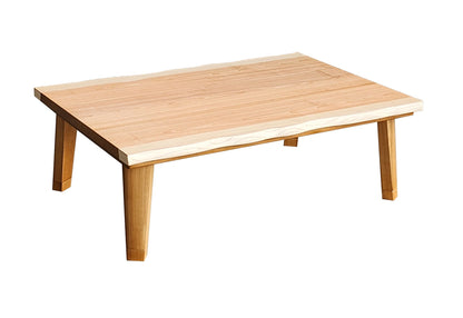 Made-in-Japan Kotatsu Table for Cozy Winters &amp; Elegant Living Rooms (Live-Edge Style)