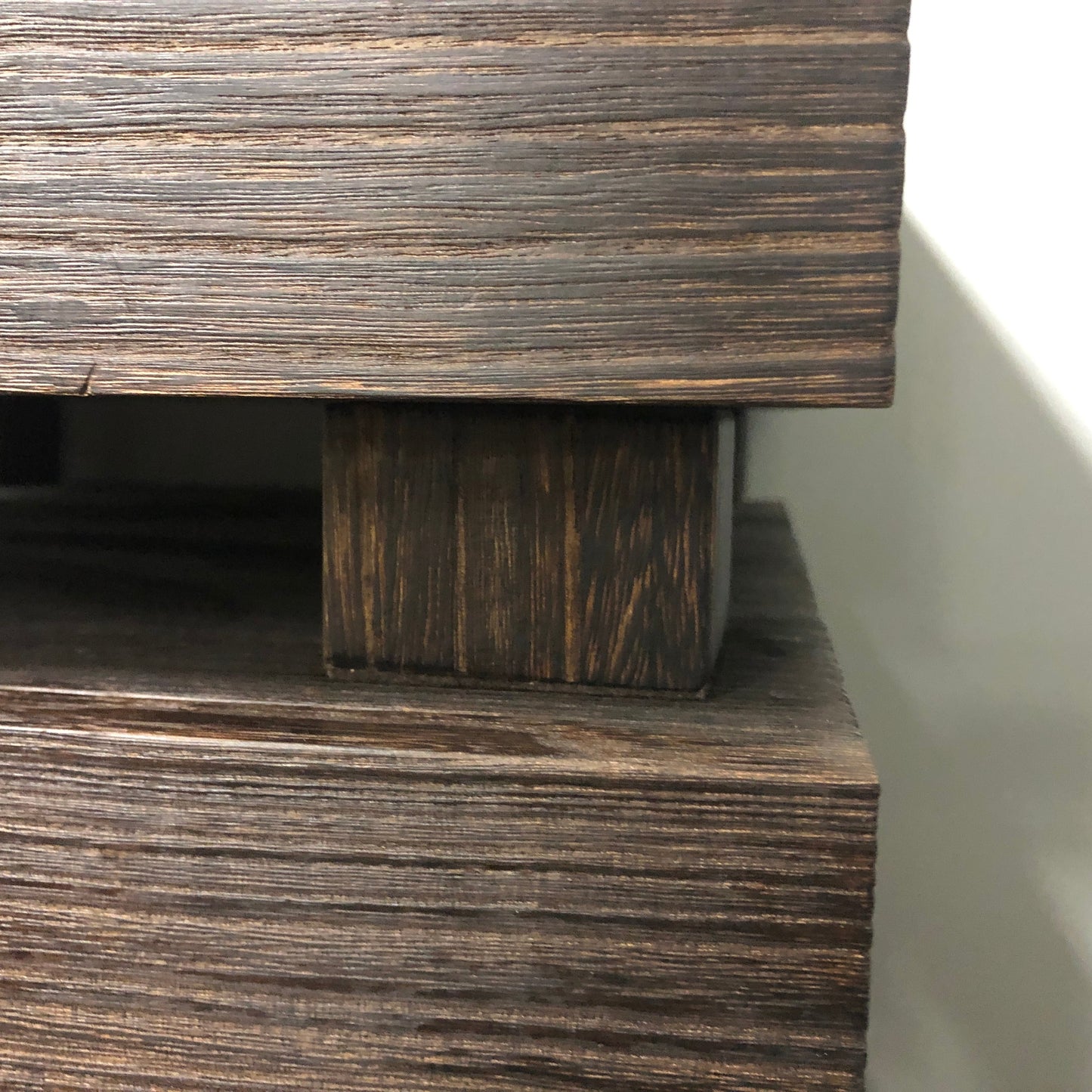 Modular Yakikir Wooden Tower Chest - Tutem