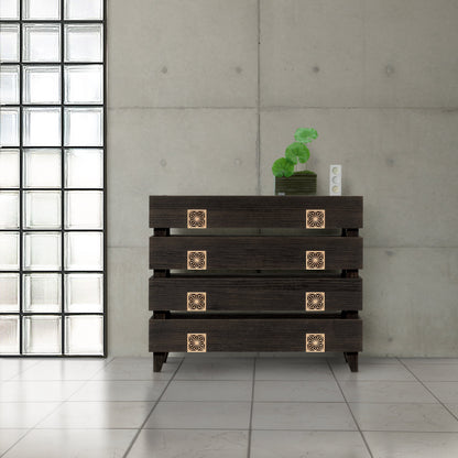 Modular Yakikir Wooden Tower Chest - Tutem