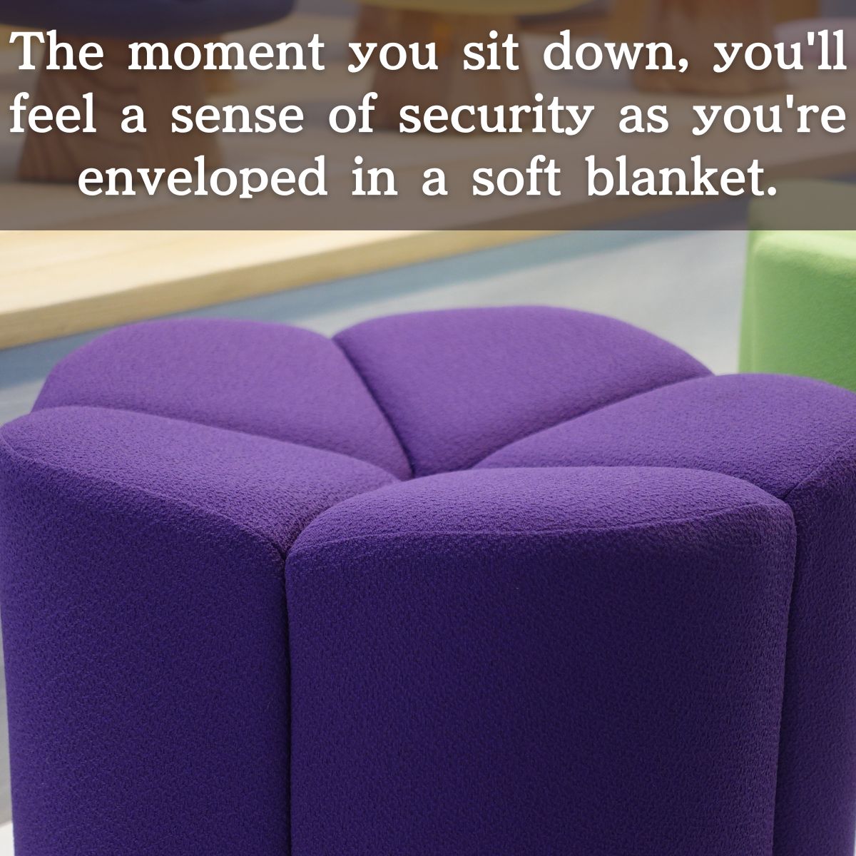 A Low Stool Inspired by Traditional Japanese Sweets