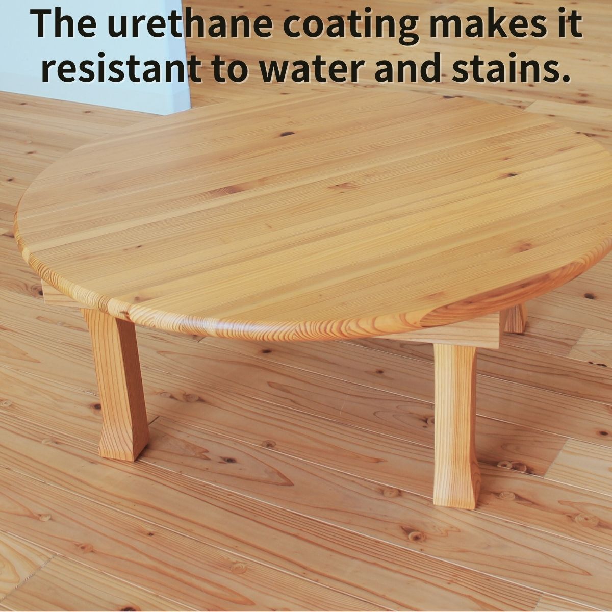 Safe and Sustainable Round Dining Table