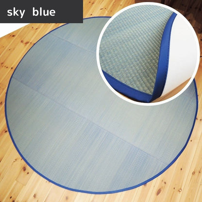 【Noguchi】 Round Tatami Rug Diameter 78.7inc(200cm) Japanese Traditional mat