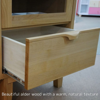 Stylish Storage with Beautiful Solid Wood Handles