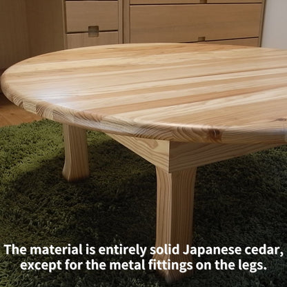 Safe and Sustainable Round Dining Table