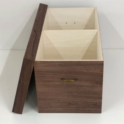 Rectangular type paulownia stool storage box W29.5"(75cm)