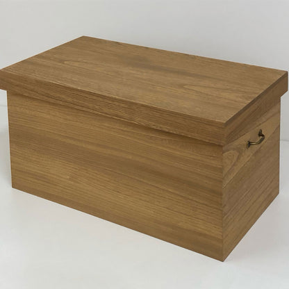 Rectangular type paulownia stool storage box W29.5"(75cm)