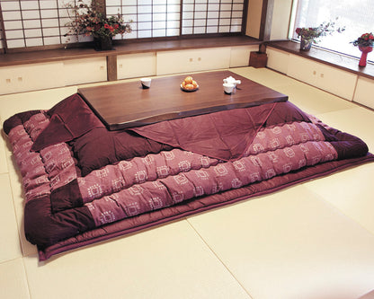 Walnut Natural Edge Kotatsu "Kagetu"